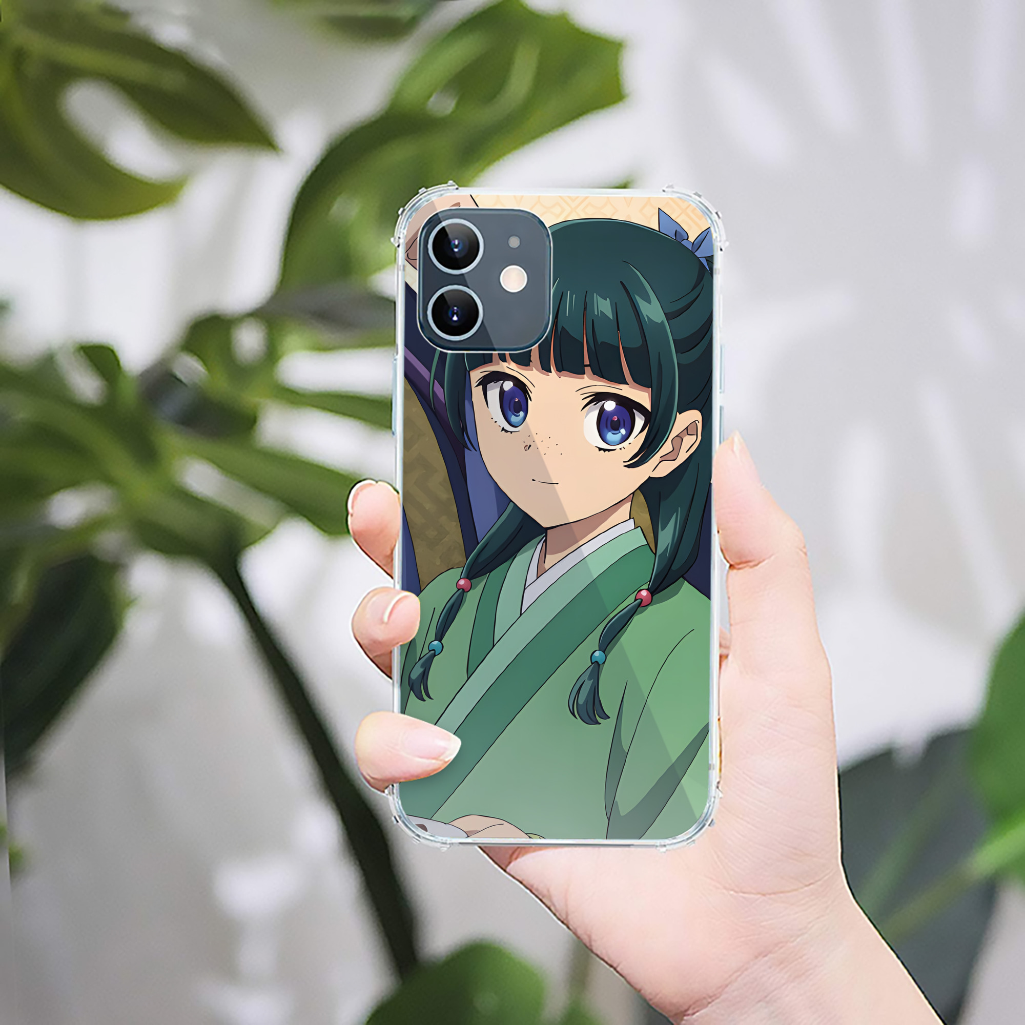 （画像用） 薬屋のひとりごと The Apothecary Diaries 【iPhone 12シリーズ対応】透明スマホケース（クリアソフトケース）
